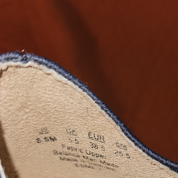 Life Stride Slip-on Shoe Navy Women's 8.5 - Picture 8 of 10